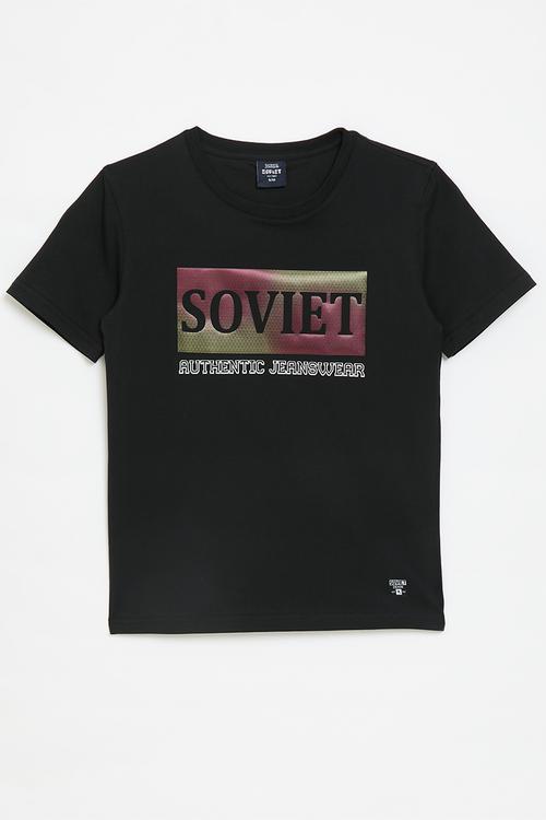 Boys fashion T-shirt - black