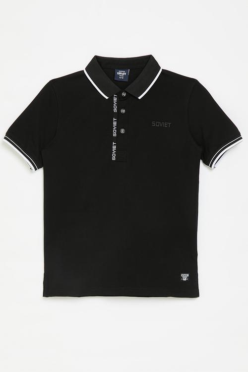 Boys fashion golfer - black