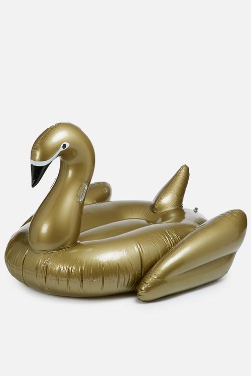 Gold swan