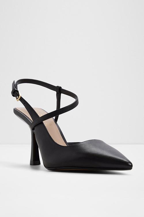 Brunette heel - black