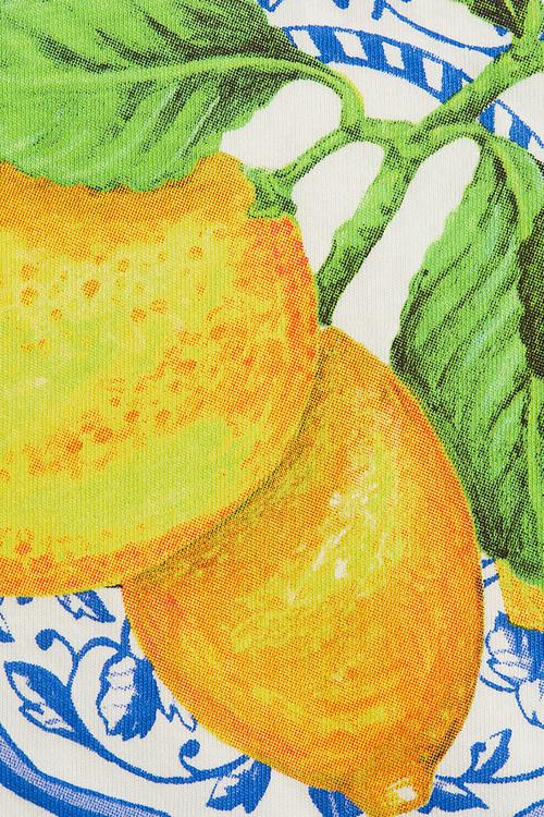 Oversized t-shirt - white lemons