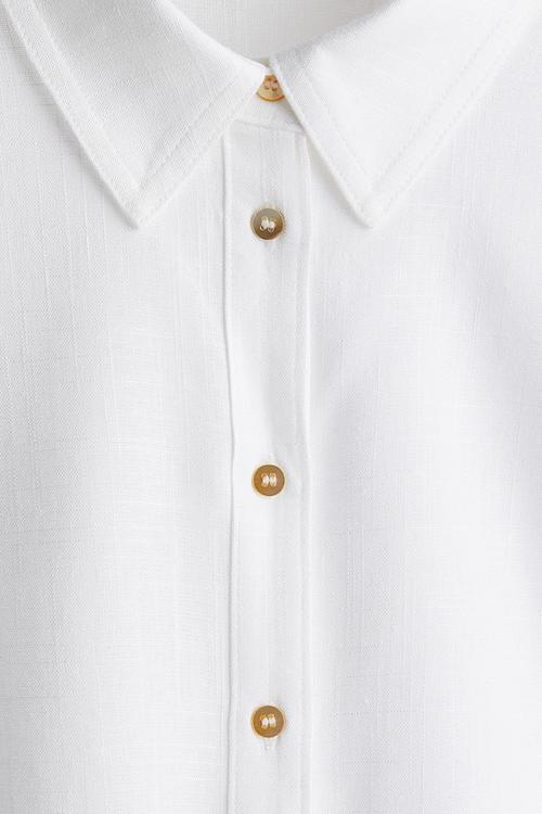 Airy shirt - white