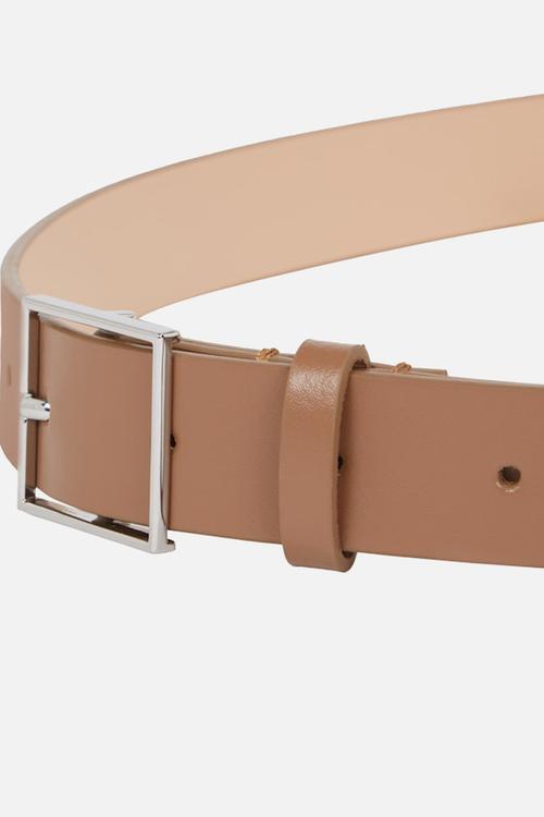 Minimalist square belt 2.5 - nuthatch