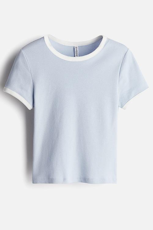 Fitted t-shirt - light blue