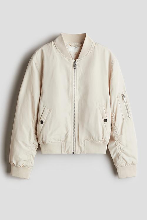 Bomber jacket - light beige
