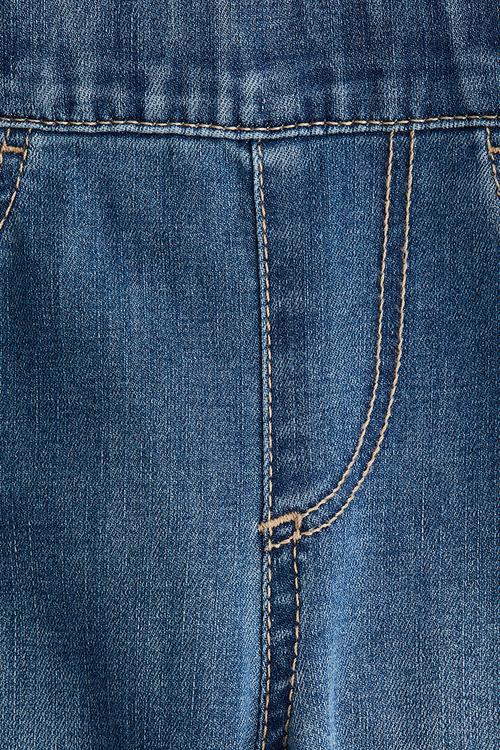 Superstretch flared leg jeans - denim blue