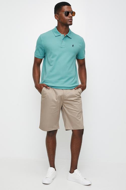 Ezra Essential Chino Short - Taupe