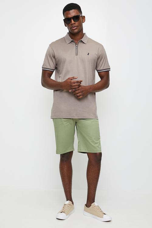 Ezra Essential Chino Short - Sage