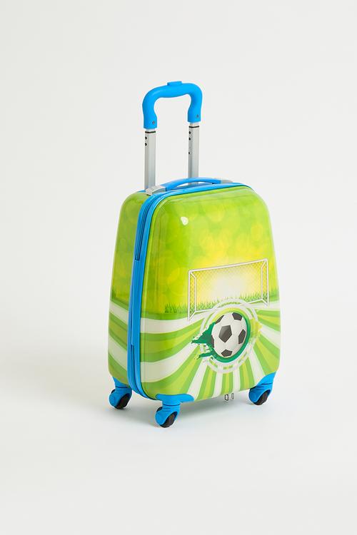 Novelty trolley bag - green