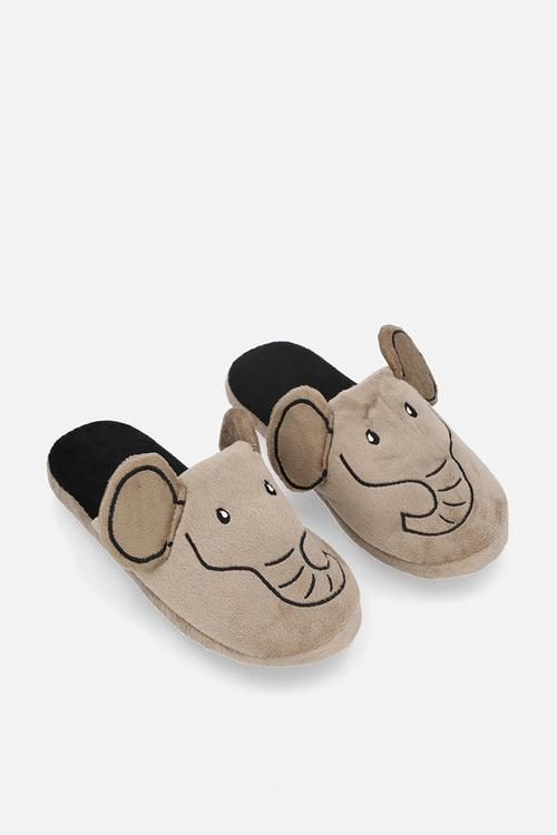 Elephant slippers - beige