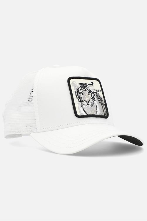 Tiger trucker - White