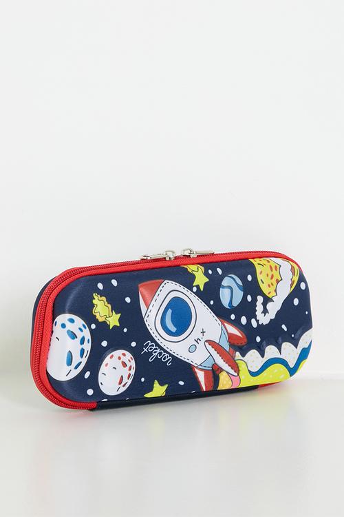 Space themed pencil case - multi