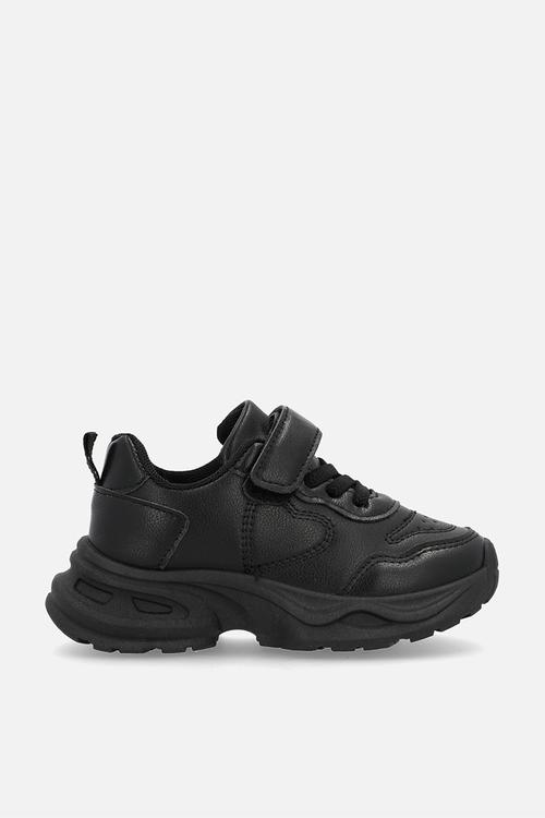 T Plain chunky trainer - black