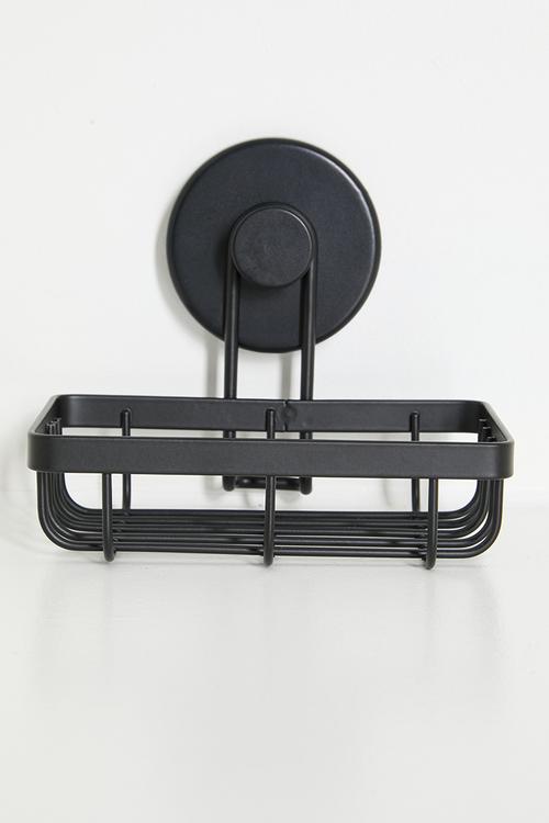 Suction soap dish - black