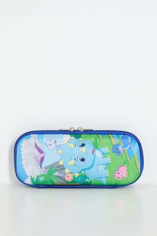 Baby dinos themed pencil case - multi