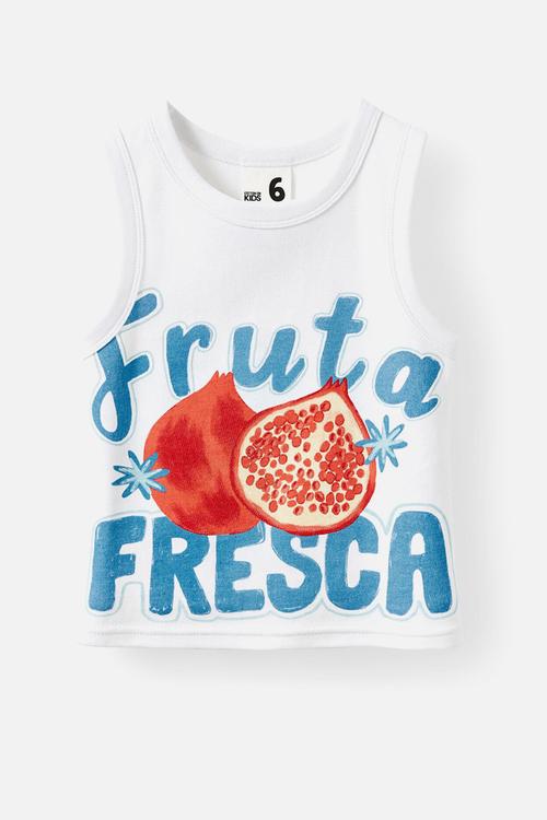 Angela tank - vanilla/fruta fresca