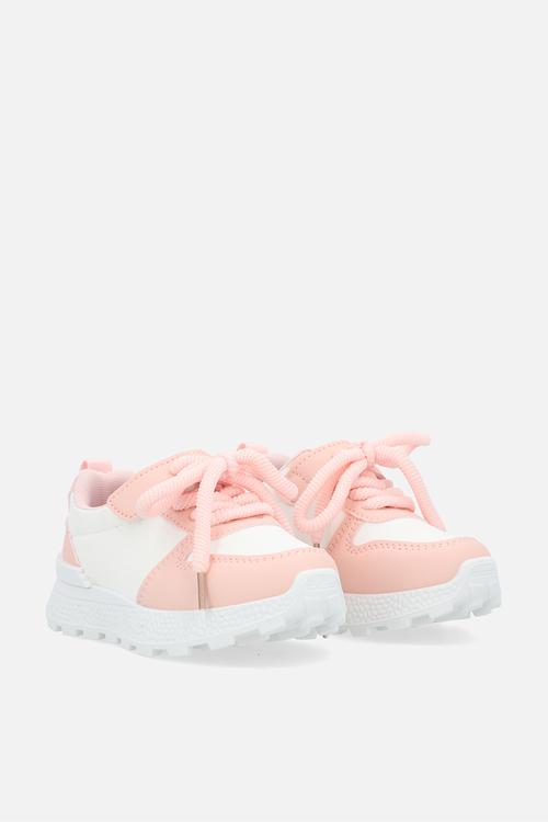 Sneaker - misty rose/white