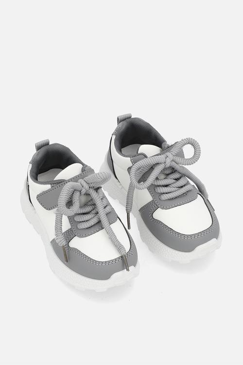Sneakers - grey/white