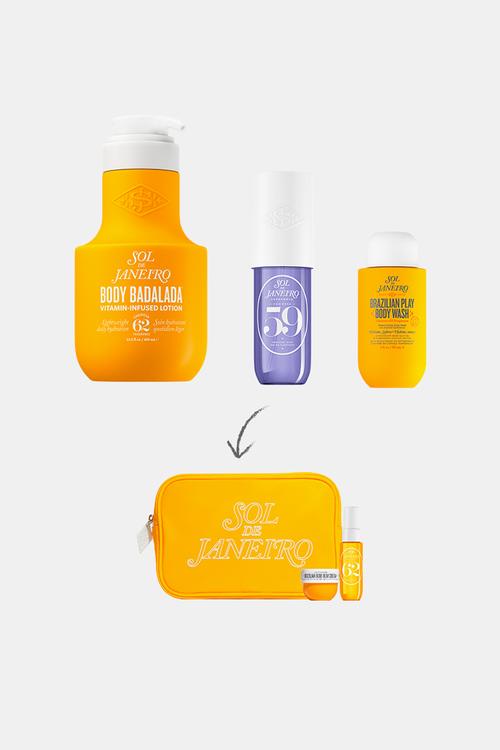 Cheirosa 59 Set With Perfume Mist, Body Wash And Badalada™ Lotion