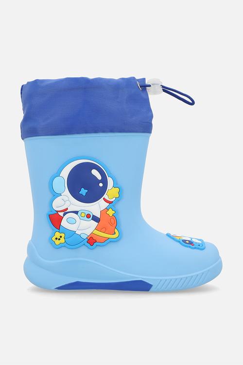 Astronaut rainboots - blue