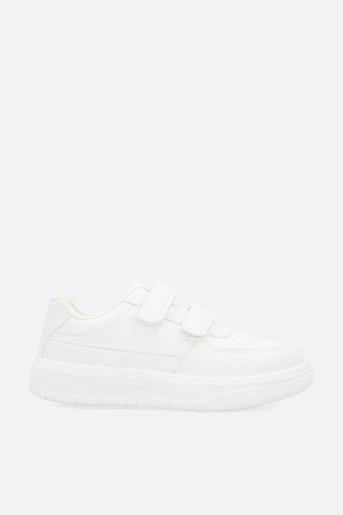 K adjustable fasteners strap sneaker - white