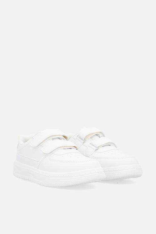 K adjustable fasteners strap sneaker - white