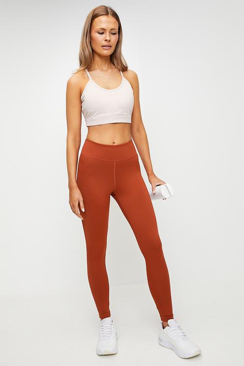 Tights - Burnt Red