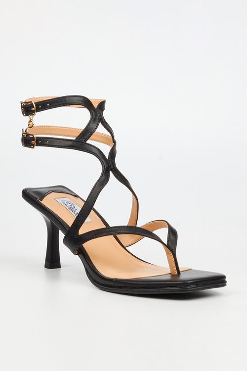 Gelato 3 gladiator heel - black
