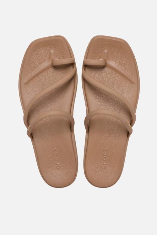 Miami i toe loop sandal - milk chocolate