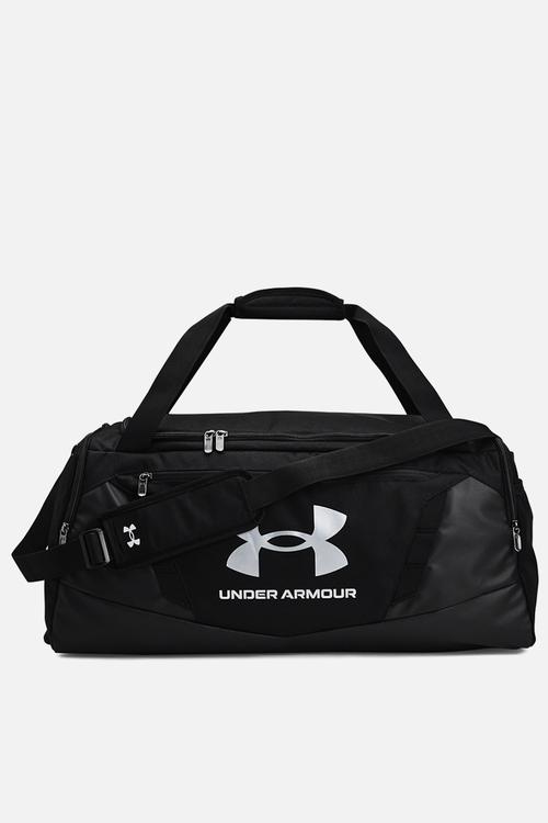 UA Undeniable 5.0 Duffle MD - Black / Black / Metallic Silver
