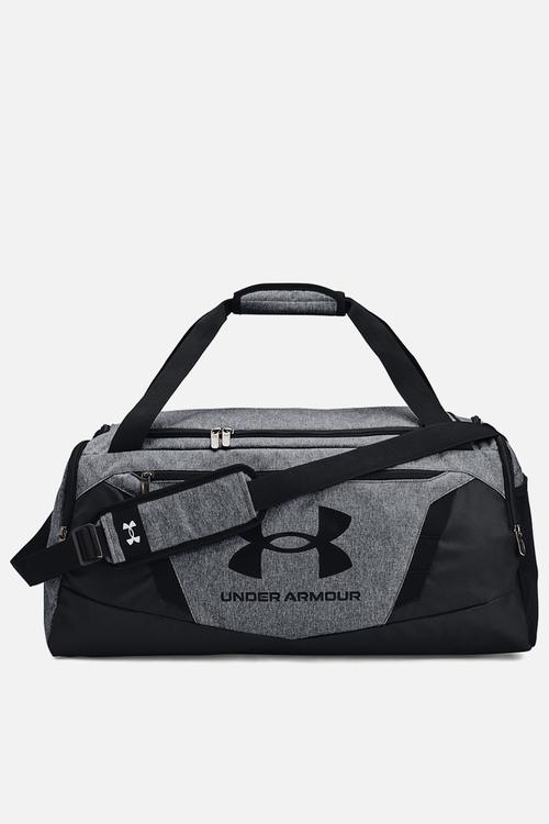 UA Undeniable 5.0 Duffle MD - Pitch Gray Medium Heather / Black / Black