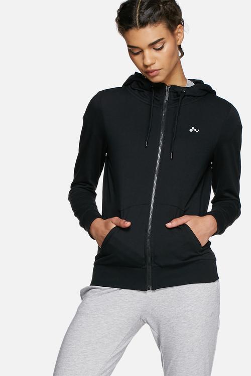 Lina zip hood