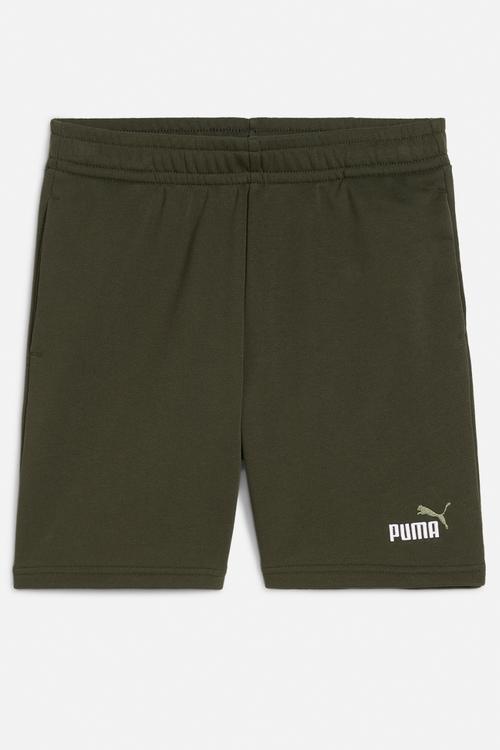 Ess 2 Color No. 1 Logo Shorts Tr B-Dark Olive