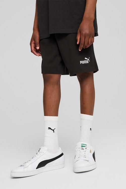 Ess No. 1 Logo Jersey Shorts B-Puma Black