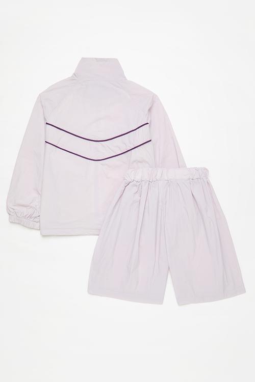 Windbreaker & short set - lilac