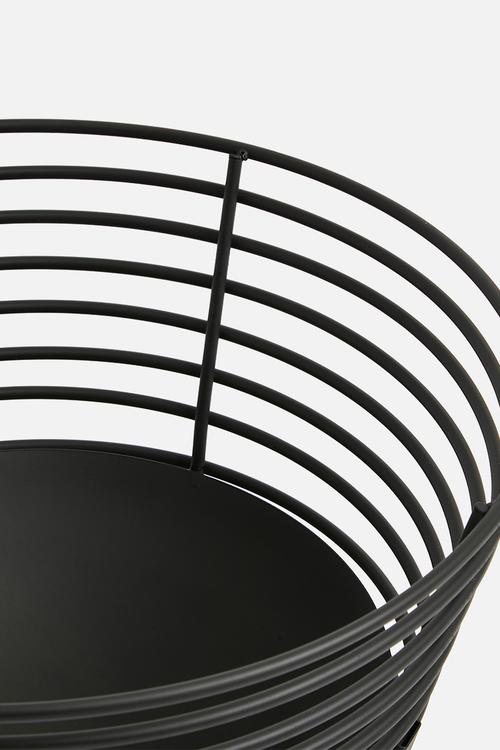 Nest fire pit - black