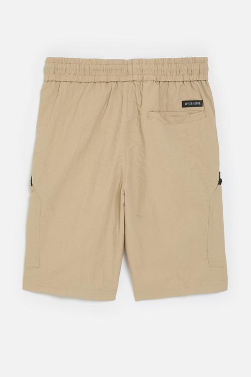 Boys fashion nylon short - new khaki