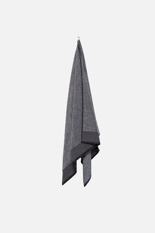Plush Marle Towel - Charcoal 