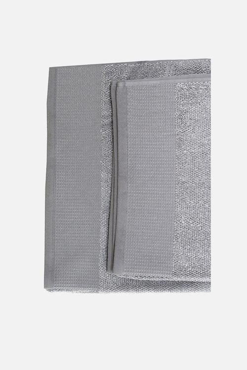 Plush Marle Towel - grey