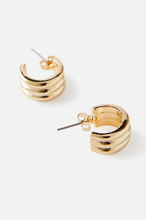 Small Hoop Earring-Gold