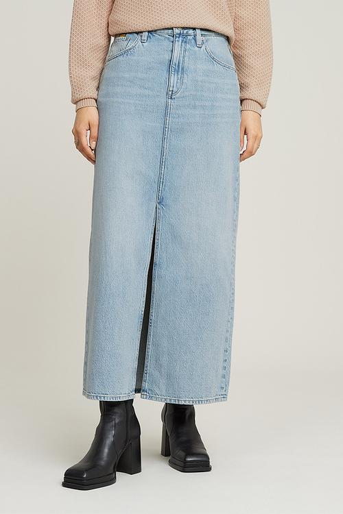 Viktoria Long Skirt Wmn - Sun Faded Cloudburst