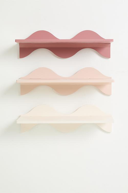 Pluto shelf set of 3 - natural