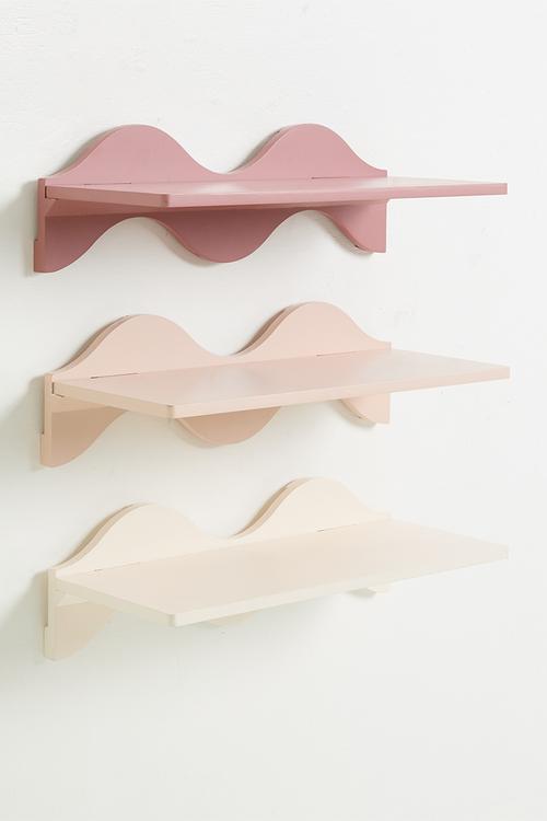Pluto shelf set of 3 - natural