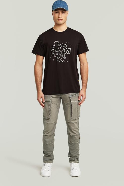 Hd Print R T - Dk Black