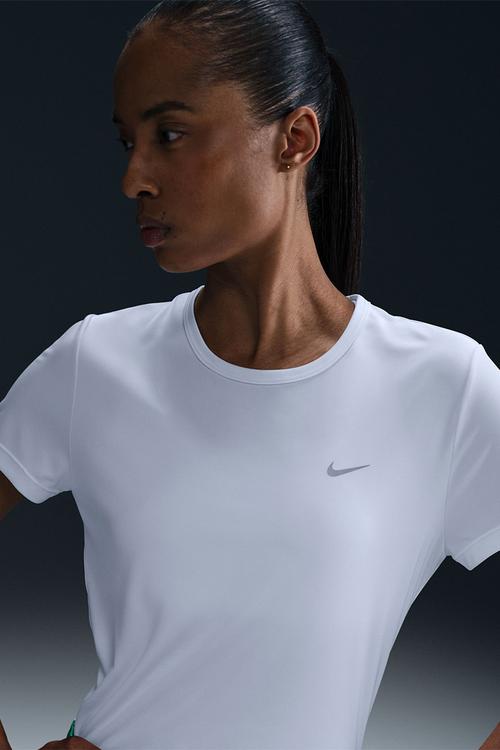 Dri-Fit Short-Sleeve Running Top - White