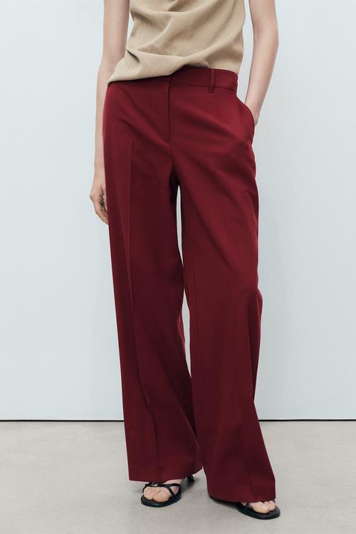 Trousers Carlos - Dark Red