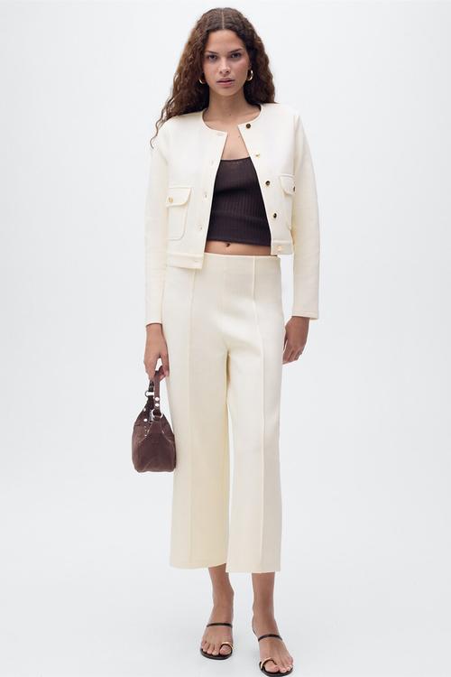 Trousers Grey - Light Beige