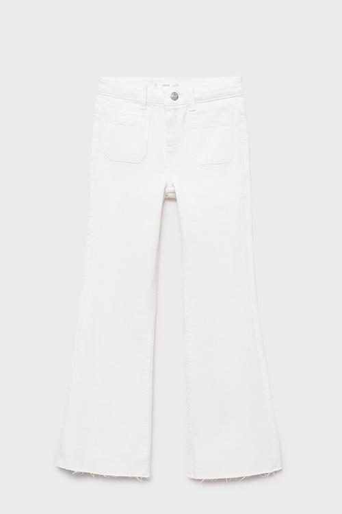 Jeans Flarep - White