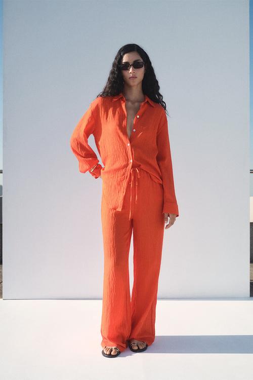 Trousers Carrot - Orange