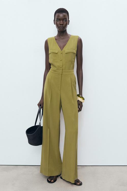 Jumpsuit Safari - Green